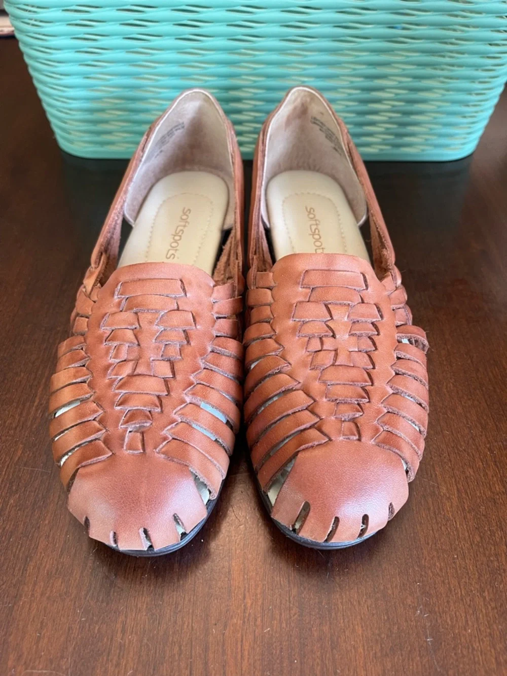 Softspots Women's Trinidad Leather
Sandal Rust Brown - Picture 2 of 8